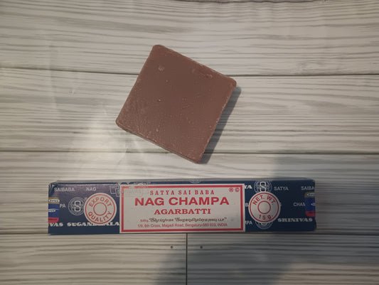 Nag Champa Incense and soap